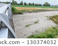 Lack of rain has exposed riverbeds 130374032