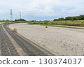 Lack of rain has exposed riverbeds 130374037