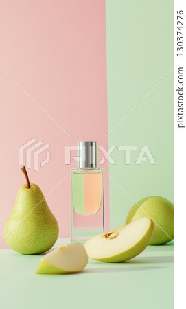 Fresh pear and apple scent display 130374276