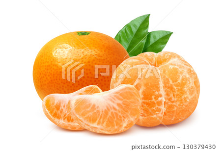 橘子插畫逼真的橘子 130379430