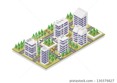 Isometric city 130379827