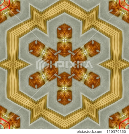 Embroidery and batik design concept. Antique art for clothing print, sublimation block etc. New trendy wallpaper, cover photo, interior decoration idea. Abstract pattern for the carpet background 130379860