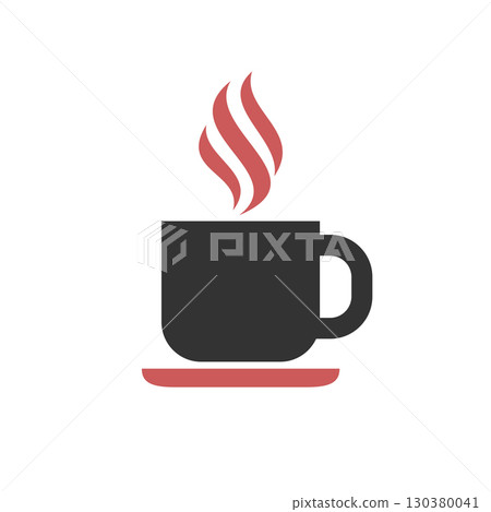 Cafe Icon Logo Template Illustration Design. Vector EPS 10. 130380041