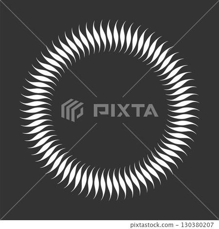 Ring Border Frame Ornamental Illustration Design. Vector EPS 10. Ring Border Frame Ornamental Illustration Design. Vector EPS 10. 130380207