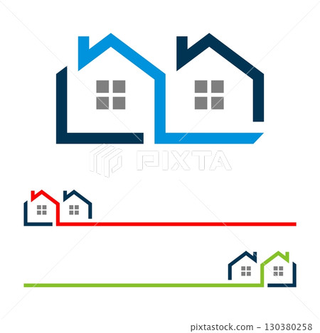 House Real Estate Logo Template Illustration Design. Vector EPS 10. House Real Estate Logo Template Illustration Design. Vector EPS 10. 130380258