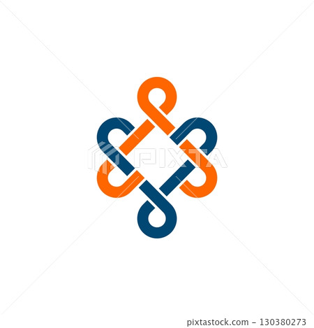 Celtic Ornamental Logo Template Illustration Design. Vector EPS 10. 130380273