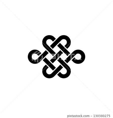 Celtic Ornamental Logo Template Illustration Design. Vector EPS 10. 130380275