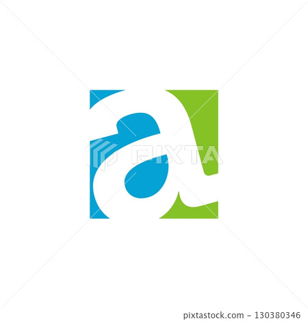 A Letter Logo Template Illustration Design. Vector EPS 10. A Letter Logo Template Illustration Design. Vector EPS 10. 130380346