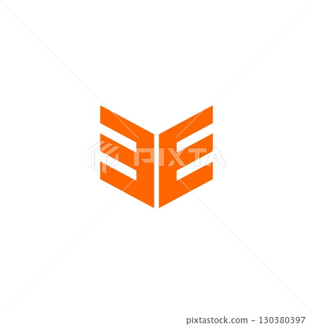 Double E letter logo template Illustration Design. Vector EPS 10. 130380397
