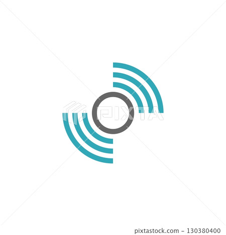 Wifi signal logo template Illustration Design. Vector EPS 10. 130380400