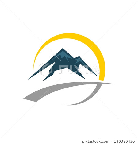 Mountain Logo Template Illustration Design. Vector EPS 10. 130380430
