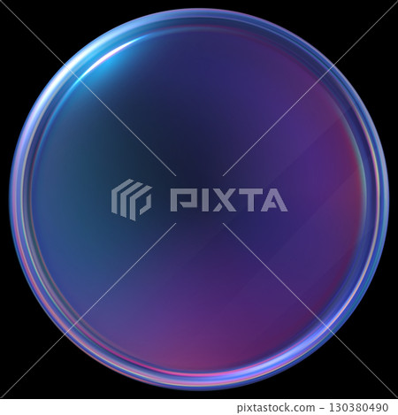 3D vector holographic iridescent glass circle coin with purple effect, game token, casino chip, realistic crystal lens 3D vector holographic iridescent glass circle coin with purple effect, game token, casino chip, realistic crystal lens 130380490