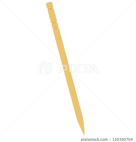 Toothpick illustration Toothpick illustration 130380704