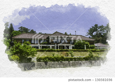 水彩風格，岡山縣高橋市La Foret Fukiya 130381036