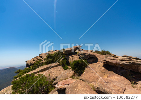 Rock Formations and Scenic View from El Garbi, Spain 130382277