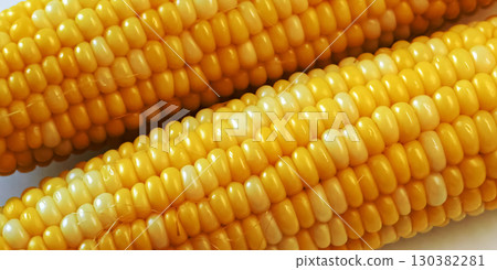 Close up of boiled corn 130382281