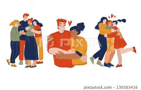 Joyful and Heartfelt Celebrations of Love, Friendship, and Togetherness Abound Everywhere 130383416