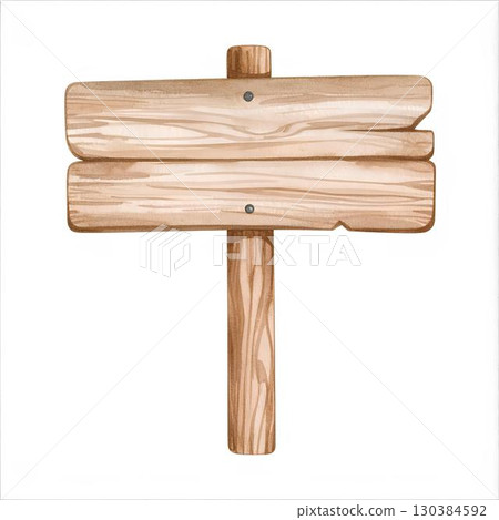 Wooden signboard 130384592