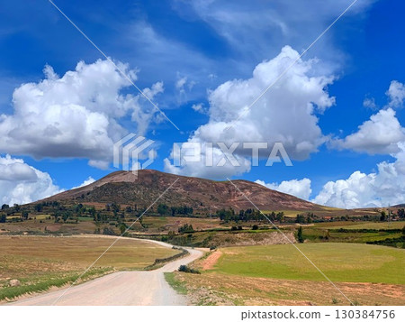 Road to Cuzco town in Peru Road to Cuzco town in Peru 130384756