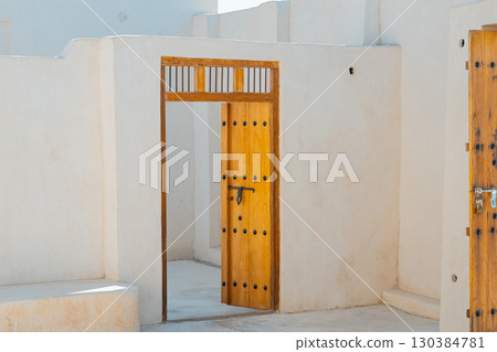 building, desert, house 130384781