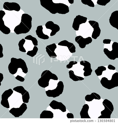 Abstract modern leopard seamless pattern. Animals trendy background. Color decorative vector stock illustration for print, card, postcard, fabric, textile. Modern ornament of stylized skin Abstract modern leopard seamless pattern. Animals trendy background. Color decorative vector stock illustration for print, card, postcard, fabric, textile. Modern ornament of stylized skin 130384801