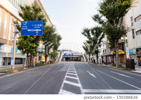 【磐城站】清晨的站前街道 130386626