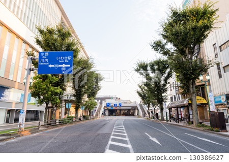 【磐城站】清晨的站前街道 130386627