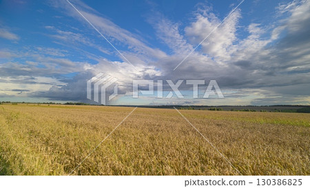 A Serene Landscape with a Beautiful View Under a Softly Cloudy Sky Reflecting Natures Calmness A Serene Landscape with a Beautiful View Under a Softly Cloudy Sky Reflecting Natures Calmness 130386825