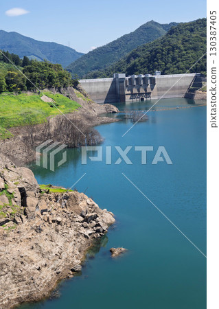 八場水壩水位下降 130387405
