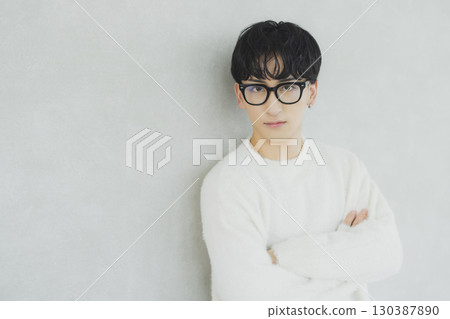 Men wearing glasses Men wearing glasses 130387890