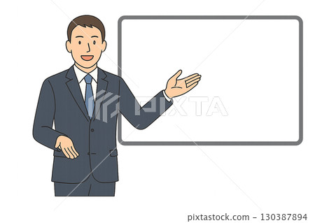 Business sheet illustration 130387894
