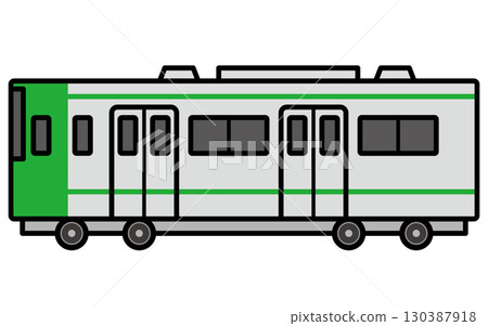 火車的例證 130387918