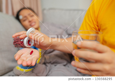 Caring for a Sick Loved One Administering Medication and Providing Support Caring for a Sick Loved One Administering Medication and Providing Support 130388295
