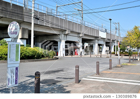 埼玉新都市交通New Shuttle的終點站－內宿站 130389876