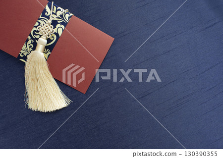 Traditional Korean envelope background and copy space 130390355