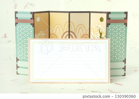 Korean traditional background and card mockup Korean traditional background and card mockup 130390360