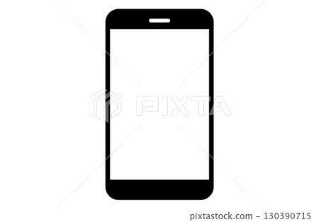 簡單的智慧型手機圖標 130390715