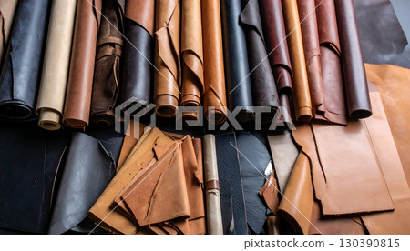 Genuine Leather Roll Set for Leather Crafts - Multicolored and Textured Mix Pack Genuine Leather Roll Set for Leather Crafts - Multicolored and Textured Mix Pack 130390815