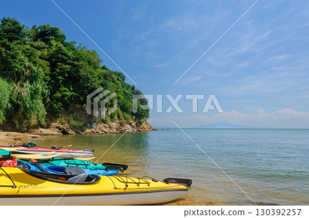 海邊皮划艇 130392257