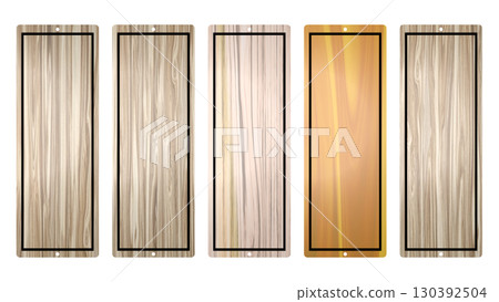 5套木製選單標籤(與選單標籤高度相同) 5套木製選單標籤(與選單標籤高度相同) 130392504