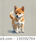 A Shiba Inu puppy striking a pose 130392764