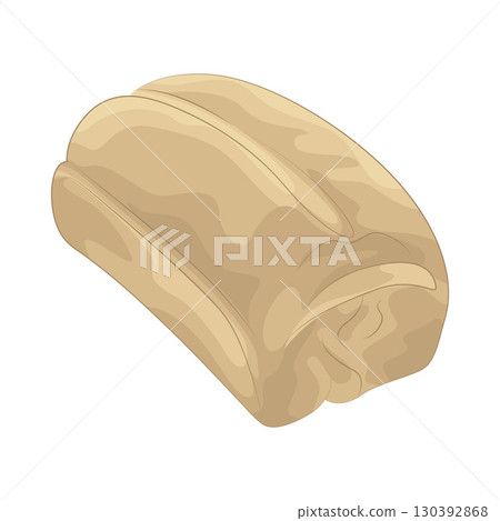 Illustration of Bread loaf Illustration of Bread loaf 130392868