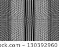 Abstract Starburst Pattern in a High-Contrast Black and White Texture 130392960