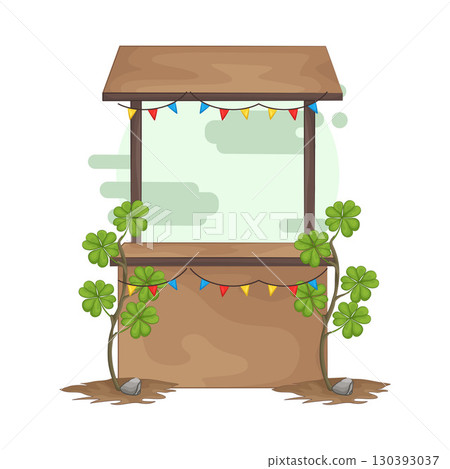 Illustration of Market Stall 130393037