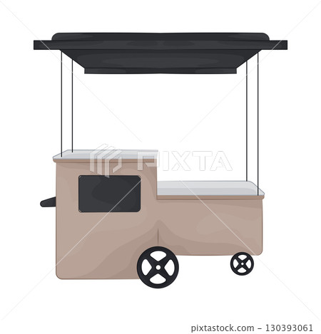 Illustration of Market Stall  130393061