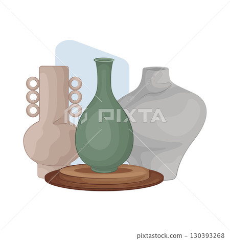 Illustration of Vase Illustration of Vase 130393268