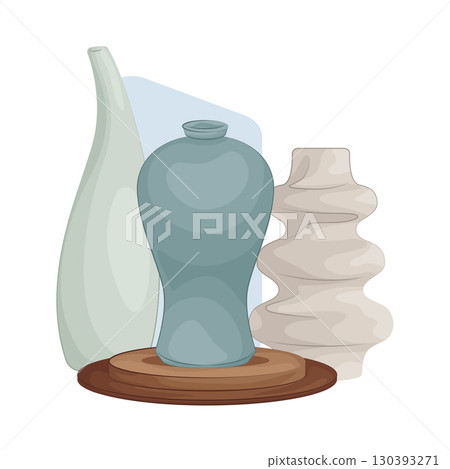 Illustration of Vase Illustration of Vase 130393271