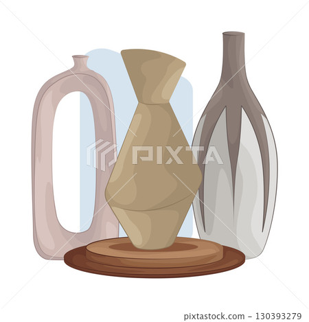 Illustration of Vase  130393279