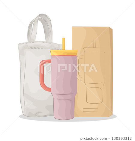 Illustration of Water bottle 130393312