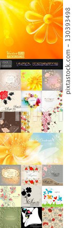 set of abstract backgrounds with different web ico set of abstract backgrounds with different web ico 130393498